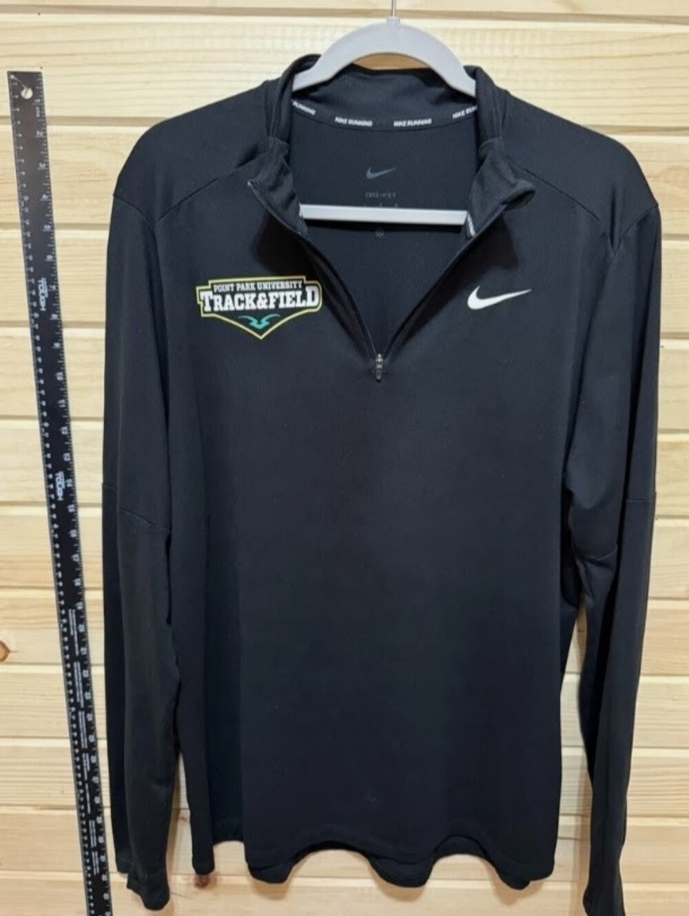 Nike Dri-Fit Point State Park University Track & Field Pullover Size Large